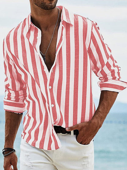 Beckett | Casual Stripe Summer Shirt